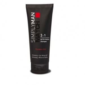 Simply Man Match 3 in 1 Performance Shampoo