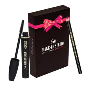 Eye Pencil Natural Liner + Mascara 4D False Lash Effect Extra Black Giftbox