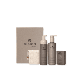 Giftbox 4 Shower Foam + Body Lotion + Shampoo Bar + Solid Bar Bag No Planet B