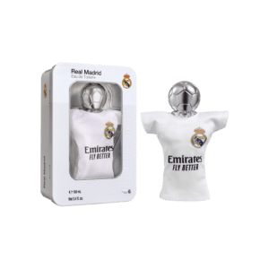 Real Madrid Eau de Toilette in Metalen Blik + T-shirt